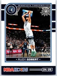 2024-25 Haunted Hoops Base Haunted Hoops Rudy Gobert #55 card