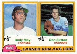 1981 Topps Base Set Rudy Law #7 card