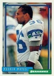 1992 Topps Base Set Rueben Mayes #680 card