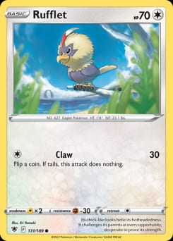 Astral Radiance Rufflet #131 card