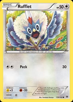 BREAKthrough Rufflet #129 card