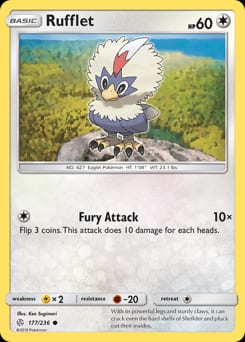 Cosmic Eclipse Rufflet #177 card