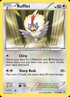 2012 Dragons Exalted Rufflet #111 card