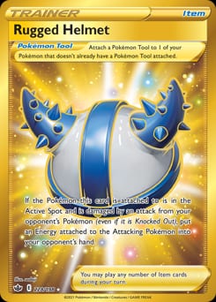 Chilling Reign Rugged Helmet #228 card