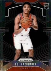 2019-20 Panini Prizm Base Set Rui Hachimura #255 card