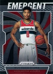 2019-20 Panini Prizm Emergent Rui Hachimura #21 card