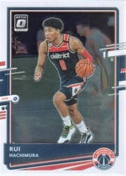2020-21 Donruss Optic Base Set Rui Hachimura #67 card