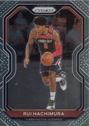 2020-21 Panini Prizm Base Set Rui Hachimura #249 card