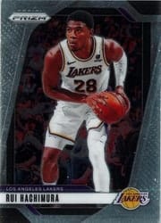 2024-25 Panini Prizm Base Set Rui Hachimura #14 card