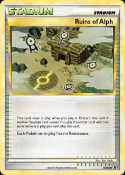 HS—Undaunted Ruins of Alph #76 card
