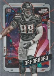 2024 Topps Chrome Cosmic Base Set Ruke Orhorhoro #106 card