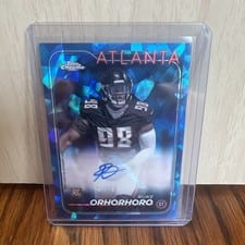 2024 Topps Chrome Sapphire Edition Rookies Autographs Sapphire Ruke Orhorhoro #RA-ROR card