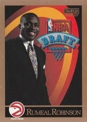 1990-91 SkyBox Base Set Rumeal Robinson #355 card