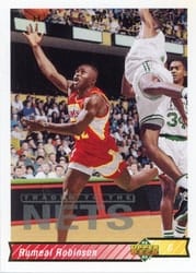 1992-93 Upper Deck Base Set Rumeal Robinson #150 card