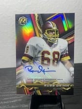 2023 Topps Composite Resurgence Signatures Set Russ Grimm #RA-RGU card