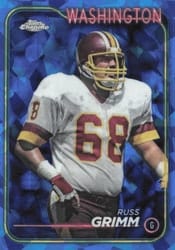 2024 Topps Chrome Sapphire Edition Base Set Russ Grimm #197 card