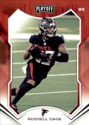 2021 Panini Playoff Base Set Russell Gage #155 card
