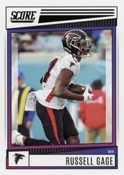 2022 Score Base Set Russell Gage #38 card