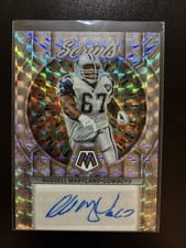 2023 Panini Mosaic Scripts Russell Maryland #S17 card