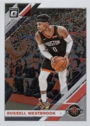 2019-20 Donruss Optic Base Set Russell Westbrook #58 card