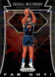 2019-20 Panini Prizm Far Out! Russell Westbrook #4 card