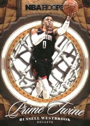 2020-21 Hoops Prime Twine Russell Westbrook #16 card