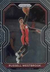 2020-21 Panini Prizm Base Set Russell Westbrook #248 card