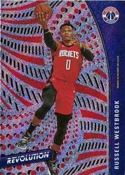 2020-21 Panini Revolution Base Set Russell Westbrook #70 card
