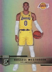 2021-22 Donruss Elite Base Set Russell Westbrook #80 card