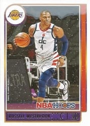 2021-22 Hoops Winter Base Set Russell Westbrook #90 card