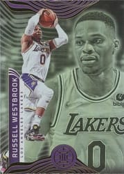 2021-22 Panini Illusions Base Set Russell Westbrook #99 card