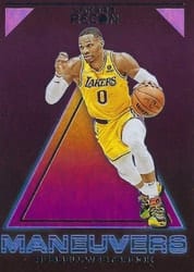 2021-22 Panini Recon Maneuvers Russell Westbrook #17 card