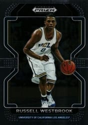 2022 Panini Prizm Draft Picks Base Set Russell Westbrook #41 card