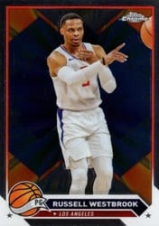 2023-24 Topps Chrome Base Set Russell Westbrook #110 card