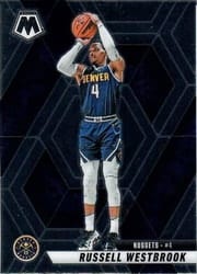 2024-25 Panini Mosaic Base Set Russell Westbrook #167 card