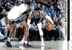 2024-25 Panini Photogenic Base Set Russell Westbrook #128 card