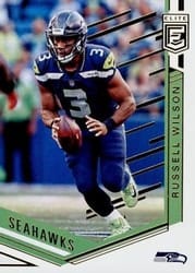 2018 Donruss Elite Base Set Russell Wilson #24 card