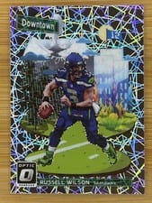 2018 Donruss Optic Downtown Russell Wilson #DT-6 card