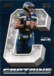 2018 Score Captains Russell Wilson #25 card