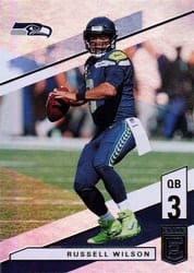 2019 Donruss Elite Base Set Russell Wilson #42 card