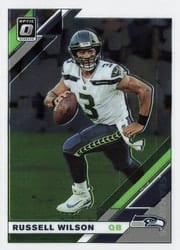 2019 Donruss Optic Base Set Russell Wilson #88 card