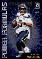 2019 Donruss Optic Power Formulas Russell Wilson #PF-8 card