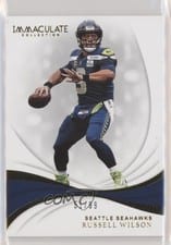 2019 Panini Immaculate Collection Russell Wilson #87 card