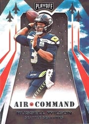 2019 Panini Playoff Air Command Russell Wilson #11 card