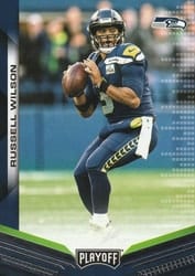 2019 Panini Playoff Base Set Russell Wilson #176 card