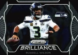 2019 Panini Prizm Brilliance Russell Wilson #16 card