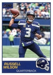 2019 Score Base Set Russell Wilson #314 card