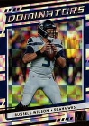 2020 Donruss Dominators Russell Wilson #D-RW card