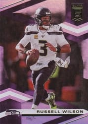 2020 Donruss Elite Base Set Russell Wilson #92 card