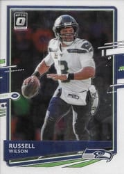 2020 Donruss Optic Base Set Russell Wilson #89 card